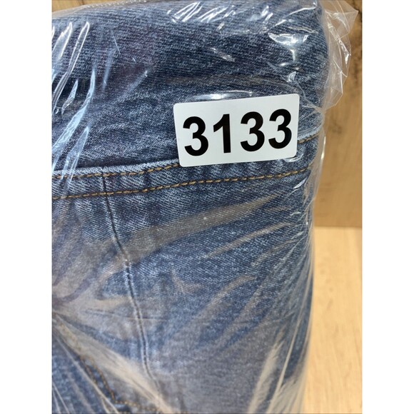 MBX Denim Jeans Men's Size 36X30 Slim Stretch Blue Distressed Dadcore Well Loved - Picture 16 of 16